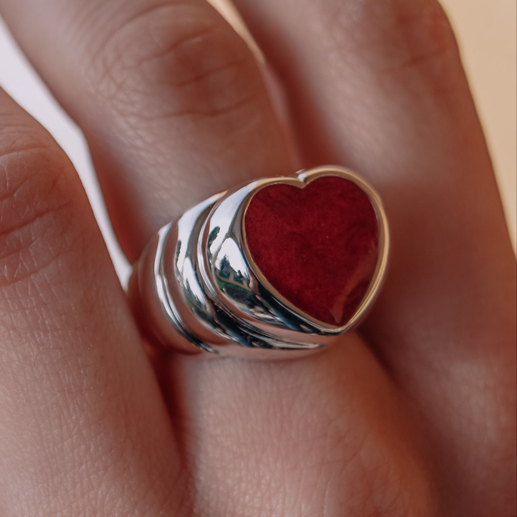 Bague Rubea