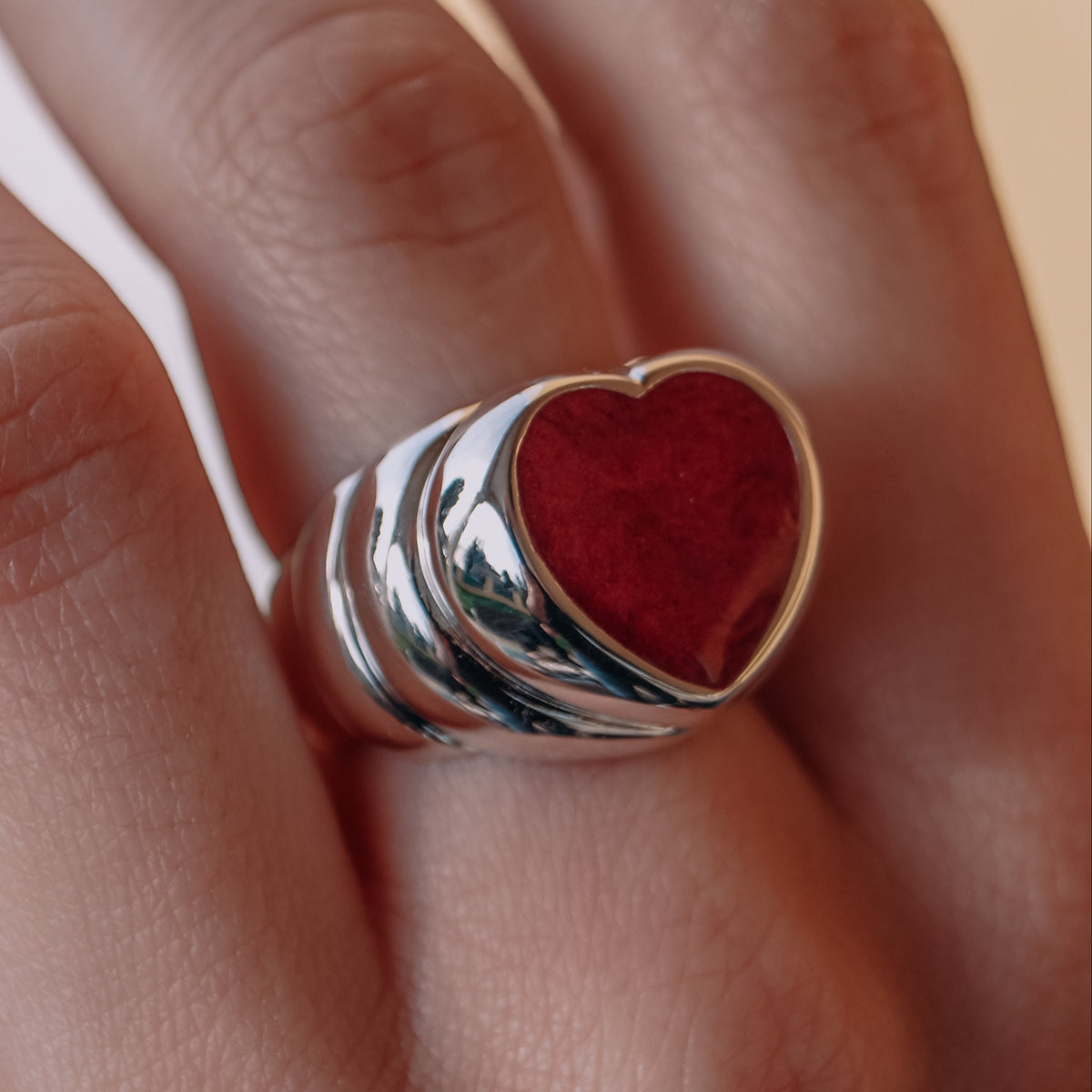 Bague Rubea