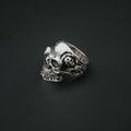 Bague Obsidian Skull